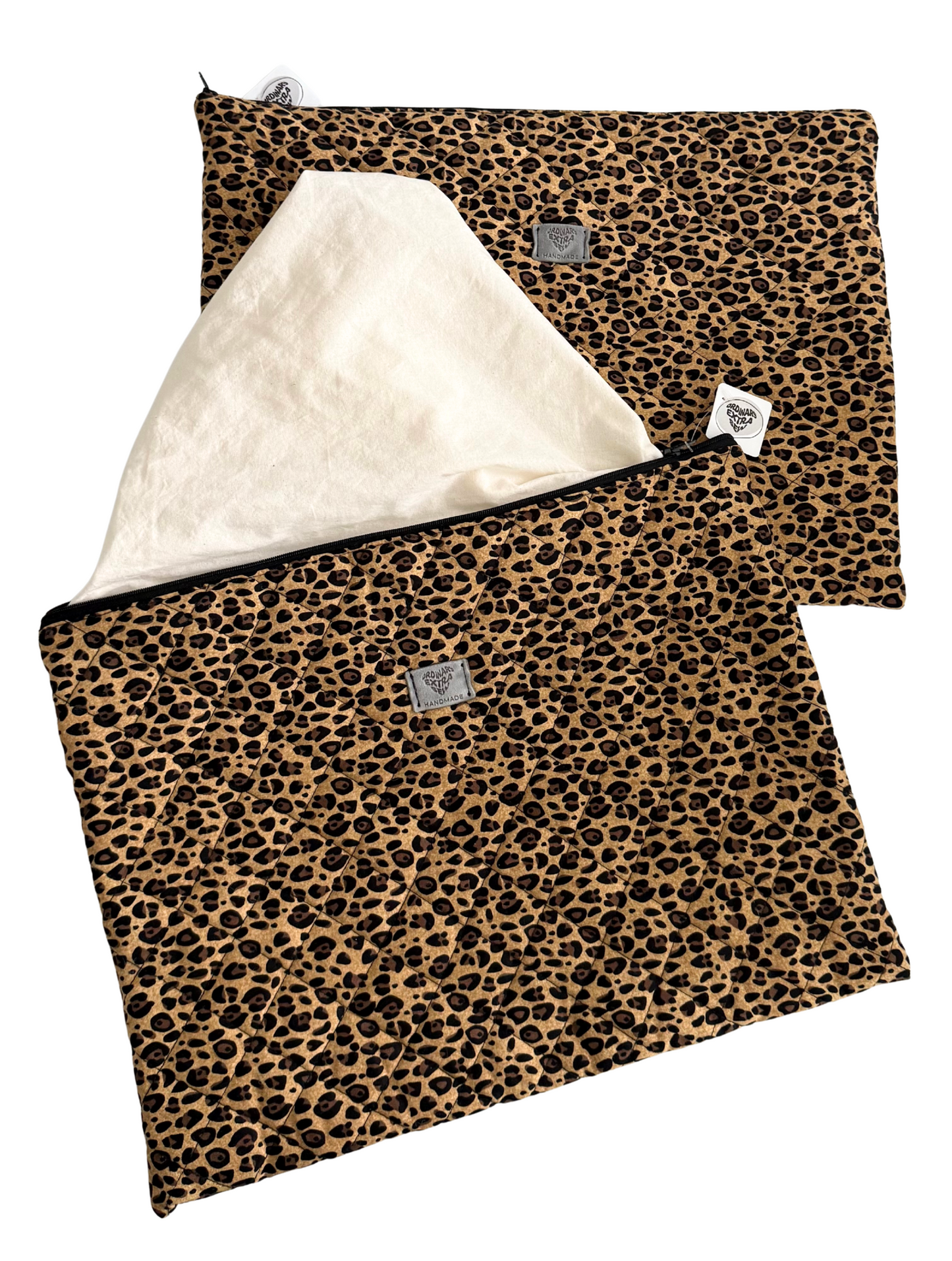 Quilted Cheetah Laptop Sleeve