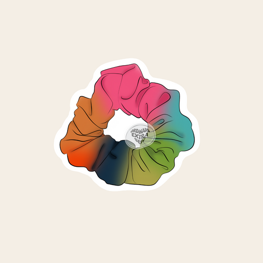 Scrunchie Sticker