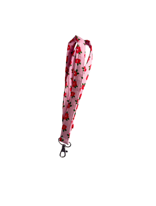 Red Rose Lanyard